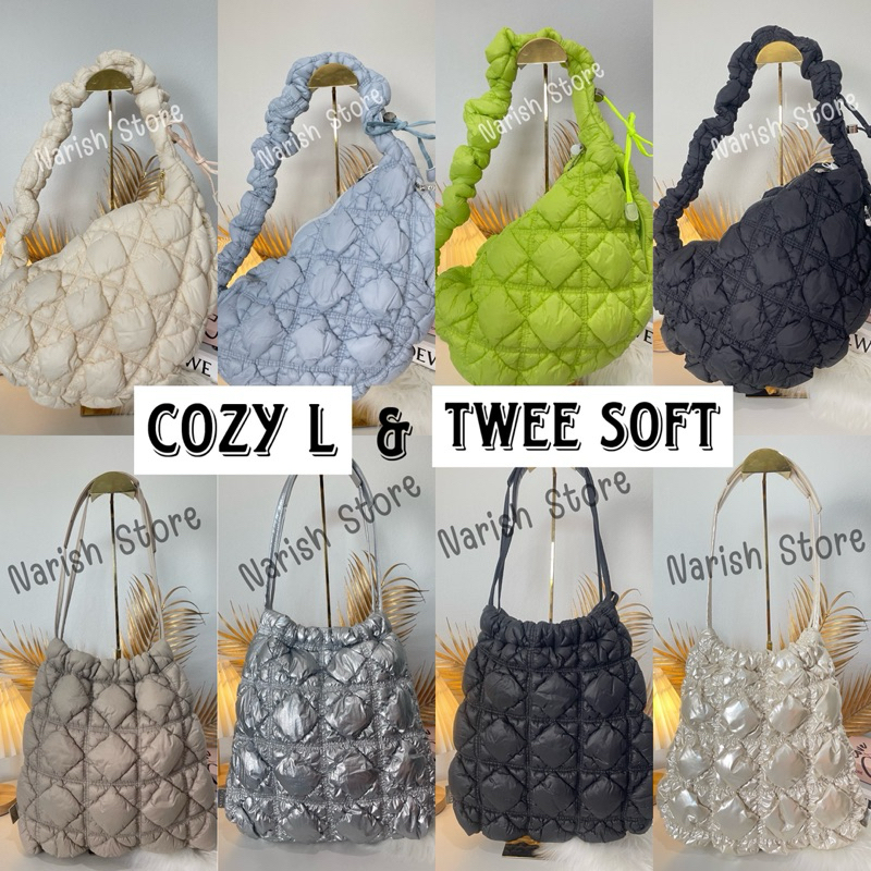 ”ตะกร้าเดิมปลิว“ กระเป๋า COZY L งาน 1.1 โลโก้ใหม่ (ใส่ Ipad ได้ทุกรุ่น)