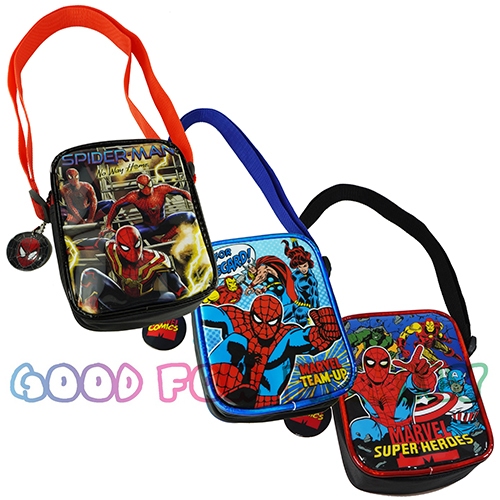 กระเป๋าสะพายข้าง spiderman venom สีดำ สไปเดอร์แมน วีนอม ลายลิขสิทธิ์แท้