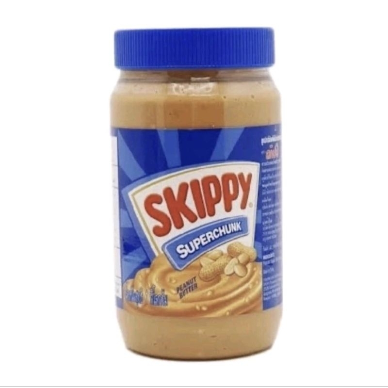 Skippy Superchunk/Creamy peanut butter เนยถั่ว 500g crunchy/creamy McGarret Crunchy 340g