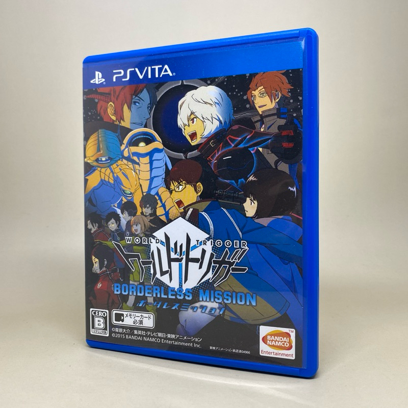 World Trigger borderless mission PS Vita | แผ่นเกมเพลสเตชั่นวีต้า แท้ | Zone 2 Japan | Japanese | ใช