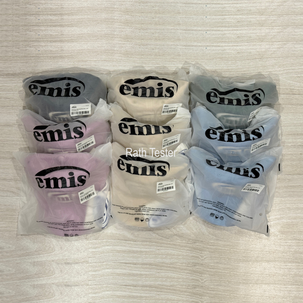 หมวก Emis Tone on tone Wappen Ball Cap ของแท้ 100% พร้อมส่ง