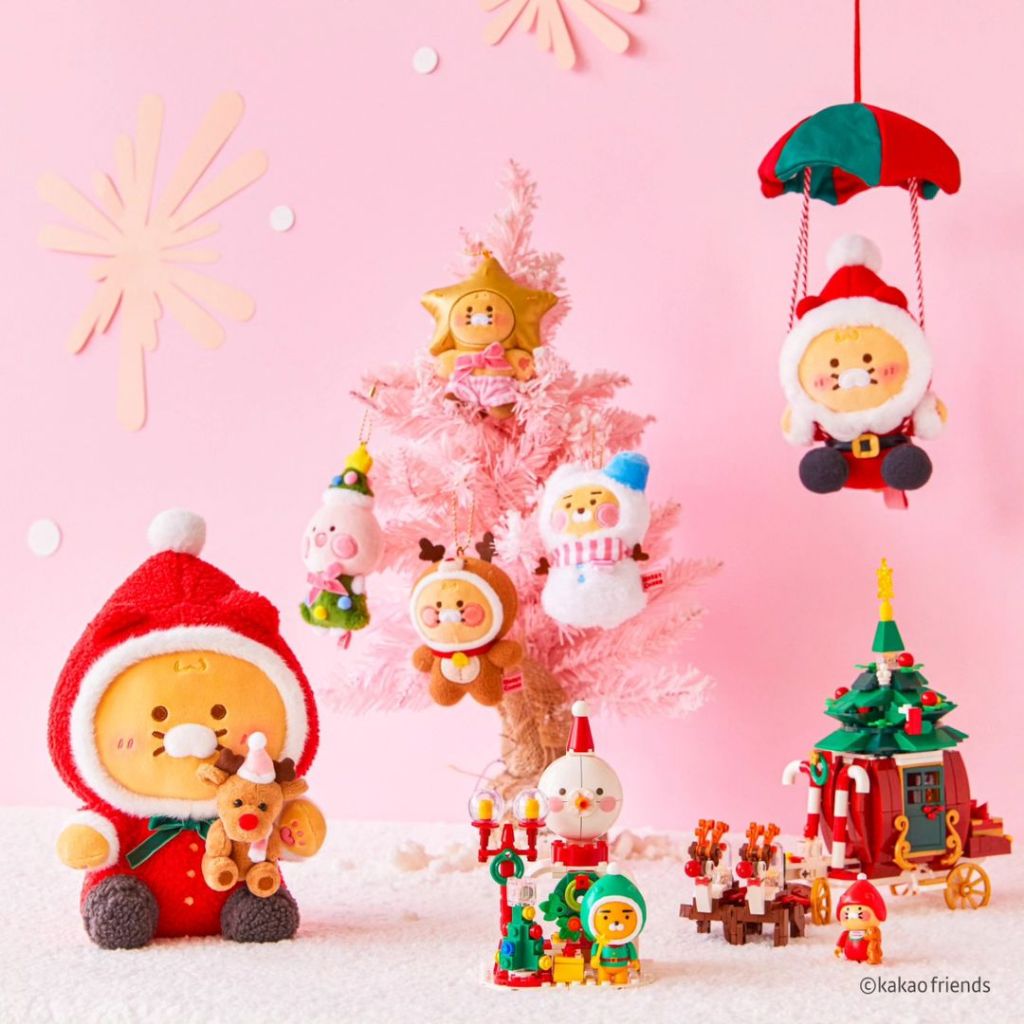 KAKAO FRIENDS Merry ChoonChristmas Keyring Doll /Deco Doll และอื่นๆ