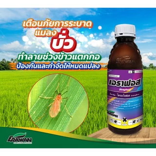 เอราฟอส(ไตรอะโซฟอส 40%EC) 1 ลิตร – สารกำจัดแมลงศัตรูพืช ออกฤทธิ์แบบถูกตัวตายและกินตาย