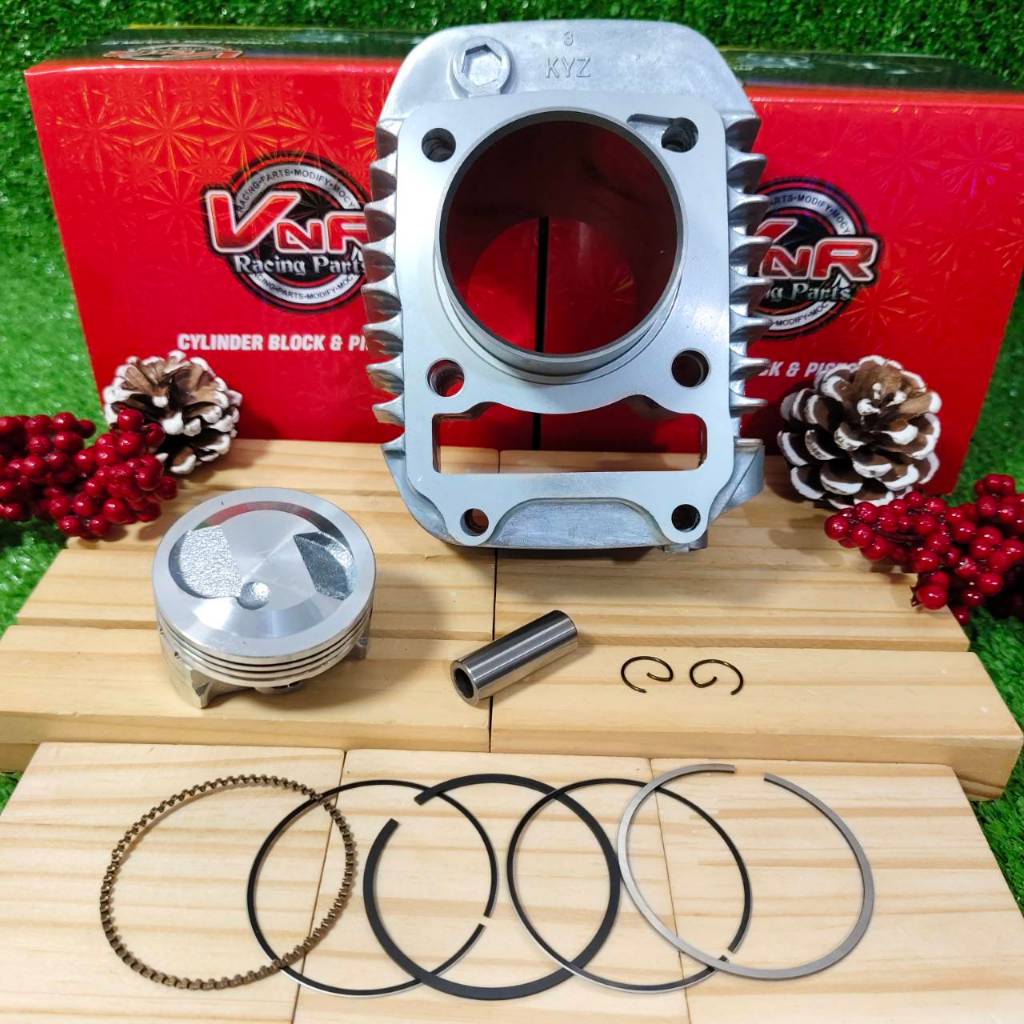 ชุดเสื้อสูบพร้อมลูก เวฟ125i -ปลาวาฬ / MSX (52.4/54/55/56/57/59 มม.)