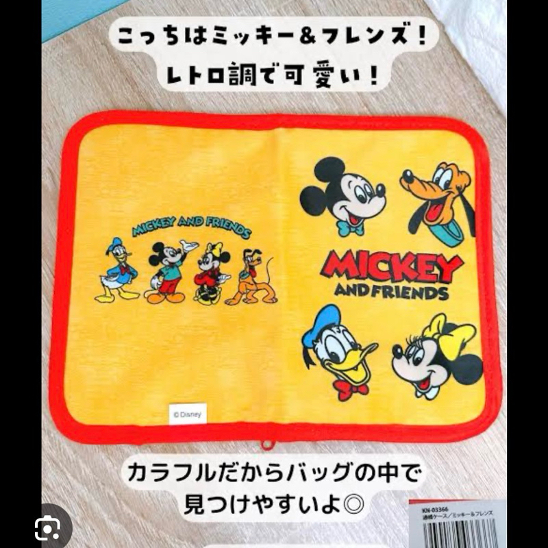 Disneyแท้!! Zipper Case กระเป๋าอเนกประสงค์ กระเป๋าใส่พาสปอร์ต กระเป๋าใส่สมุดบัญชี Toy Story Mickey Mouse จากญี่ปุ่น