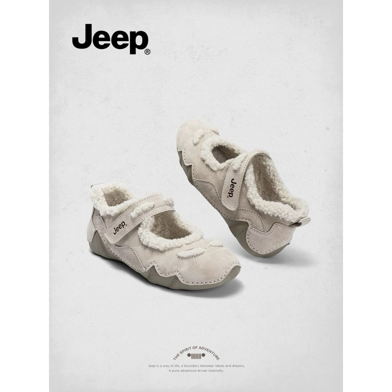 (ใช้โค้ดลดเพิ่ม 30%) JEEP X THE SPIRIT OF ADVENTURE MARY JANE รุ่นบุขน