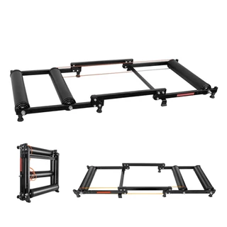 ERORO เทรนเนอร์ จักรยาน 3 ลูกกลิ้ง พับได้ ปั่นอยู่กับที่ ใช้งานง่าย bike trainer