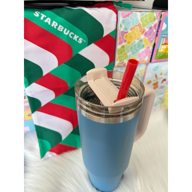 Starbucks STANLEY® Holiday Blue STANLEY Cold Cup 30oz.