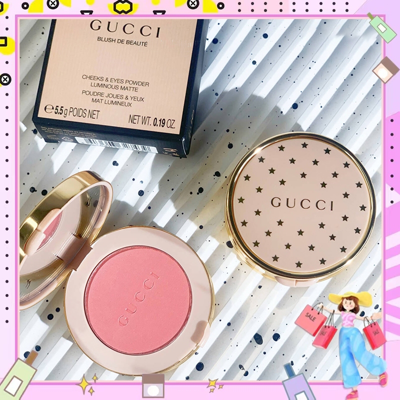 ใหม่ บลัชออน Gucci Blush De Beauty 5.5 g.#01#02#03#04
