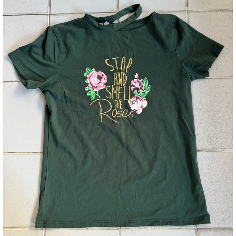 เสื้อแฟชั่นแขนสั้น SPN มือสอง