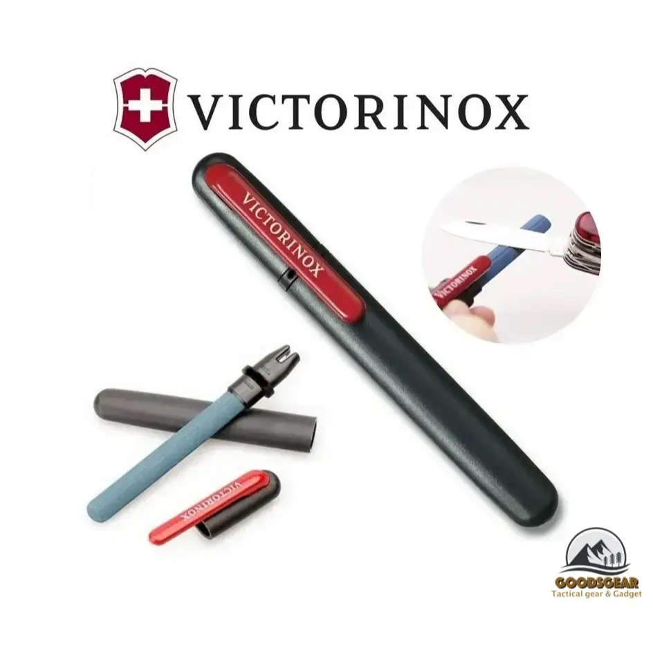 ที่ลับมีด Victorinox Dual Knife Sharpener 4.3323 สีดำ พกพาง่าย