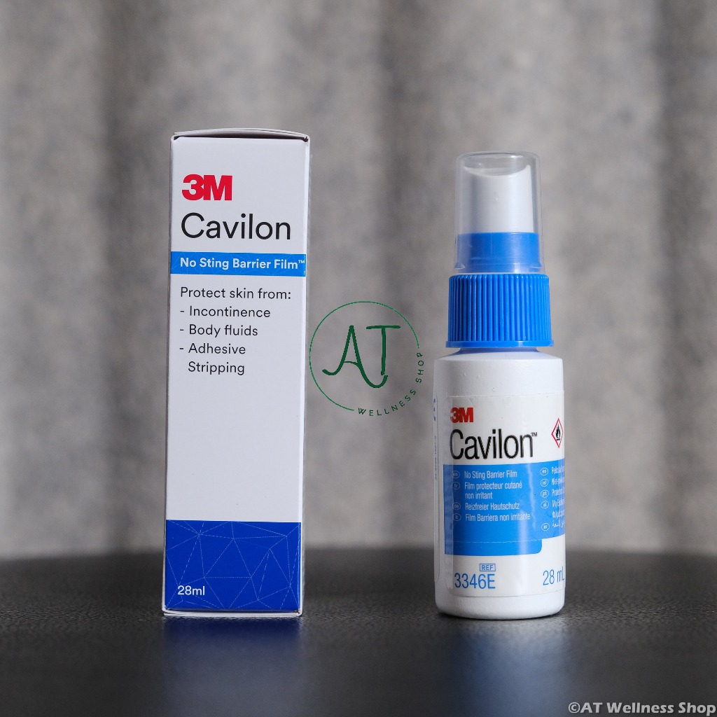 (เก็บโค้ดลดเพิ่ม) 3M Cavilon No Sting Barrier Film 28 ml EXP.03/2027 (ของแท้ มีกล่อง)