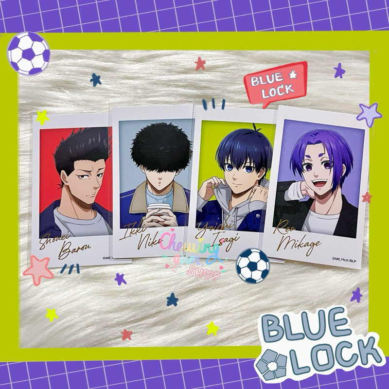 ˗ˏˋ พร้อมส่ง  ༘♡´ˎ˗ โฟโต้การ์ด Blue Lock (Blue Lock in Tokyo Tower Photocard)