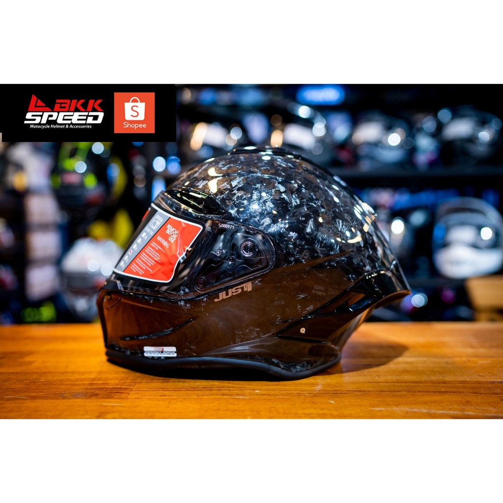 Just1 J GPR Forged Carbon Gloss (ECE R22-06) แถมชิวดำ กระเป๋า