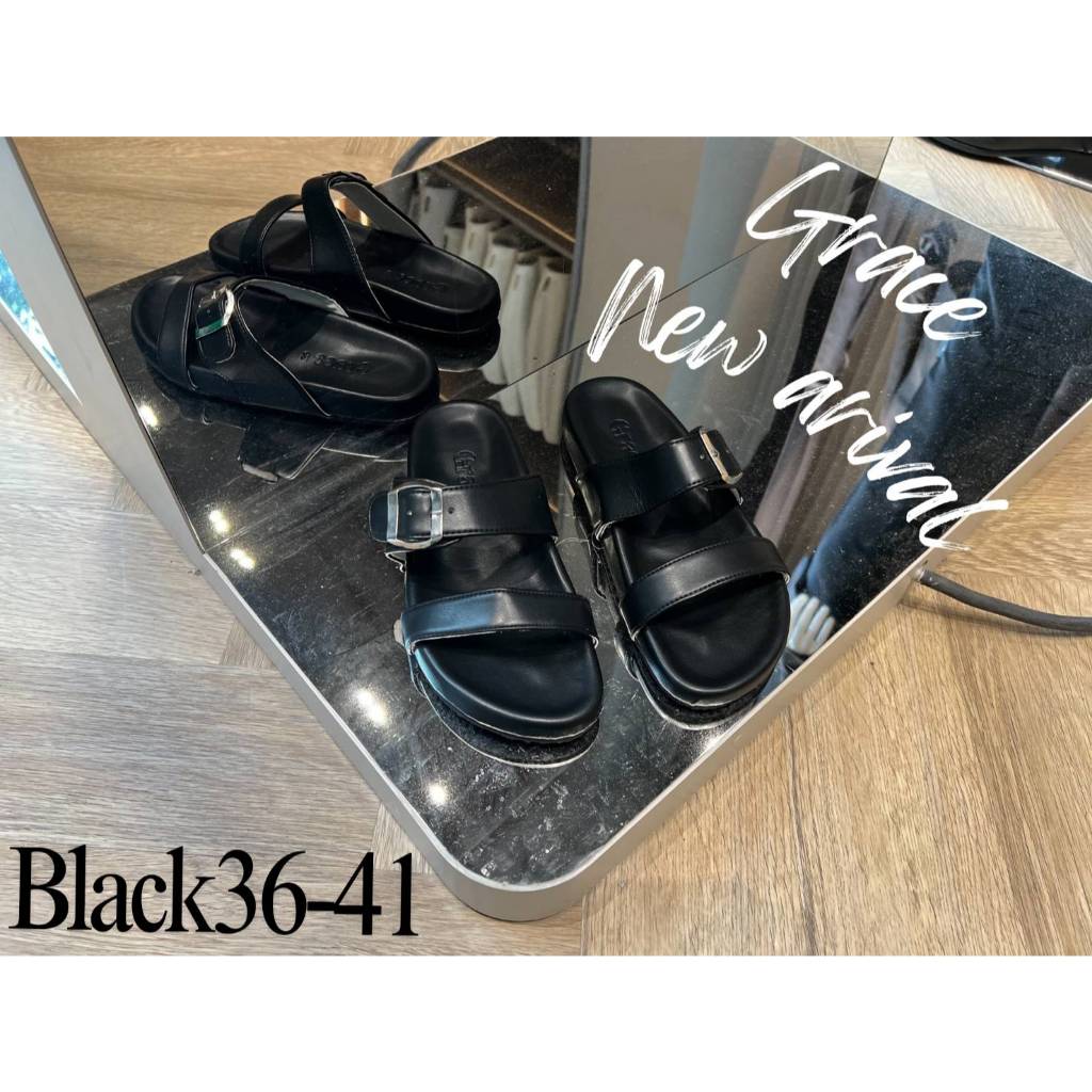 Grace รุ่น BG1 รองเท้าแฟชั่น#ราคาถูก#ผ้าเกรดพรี่เมี่ยมสัมผัสนุ่มสบาย