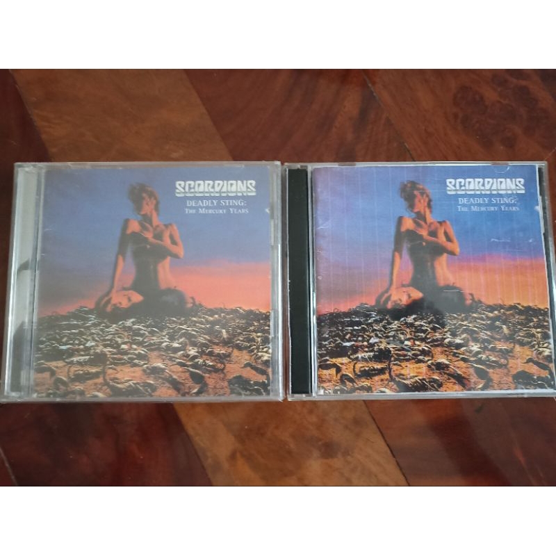 ซีดีเพลง cd music Scorpions รวมเพลง 2 แผ่น 33 เพลง แผ่นญี่ปุ่น / US  แผ่นแท้ลิขสิทธิ์