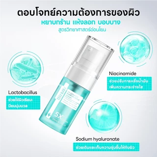 PAPA FEEL 5X Ceramide Serum ลดรอยแดงและบวม เสริมภูมิคุ้มกันให้ผิว ฟื้นฟูเกราะป้องกันผิว Skin Barrier Repair 20ml