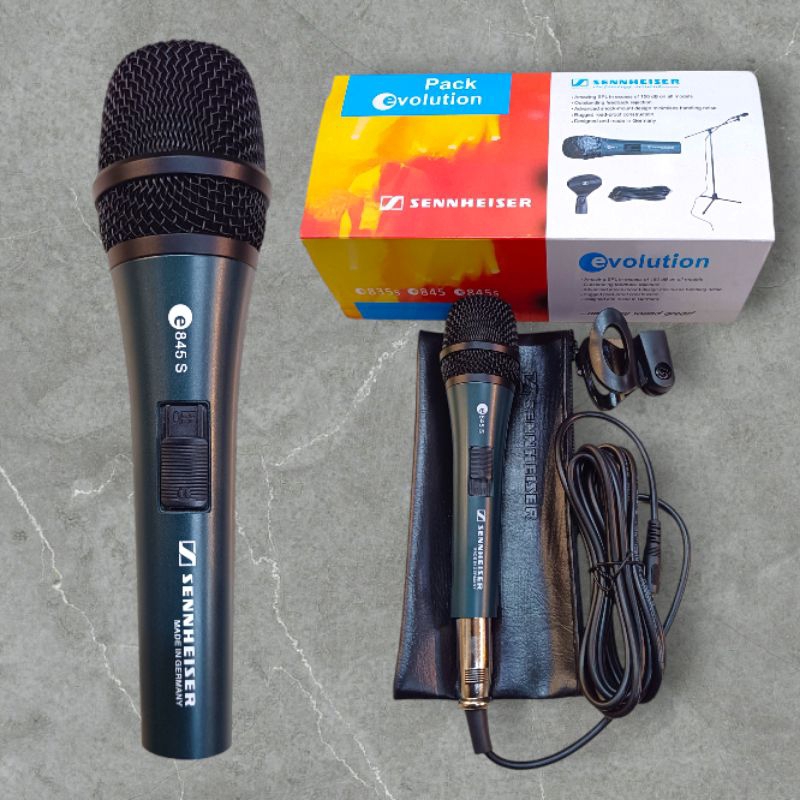 ไมค์โครโฟนSennheiser E845S ไมค์ร้องเพลง ไมค์พูดเสียงดี