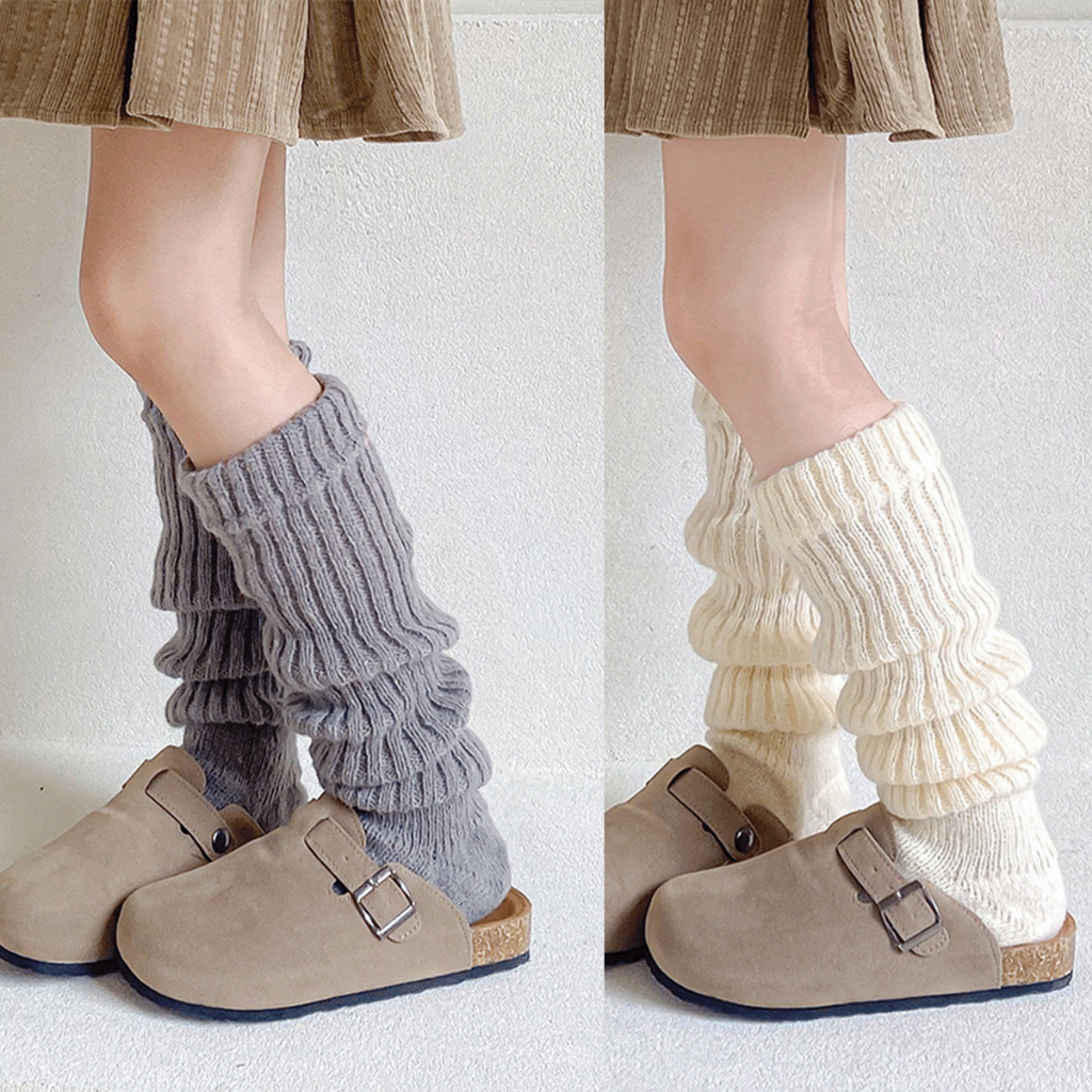 ONEIMO  ถุงเท้าLolita ทรงย่นสวย ถุงขาแฟชั่น ถุงเท้านักเรียนญี่ปุ่น ผ้าฝ้าย   พร้อมส่ง