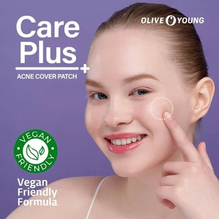 แผ่นแปะสิว แผ่นดูดสิว OLIVE YOUNG Care Plus Spot Patch (102ชิ้น) : สูตร Original ซองฟ้า-ชมพู