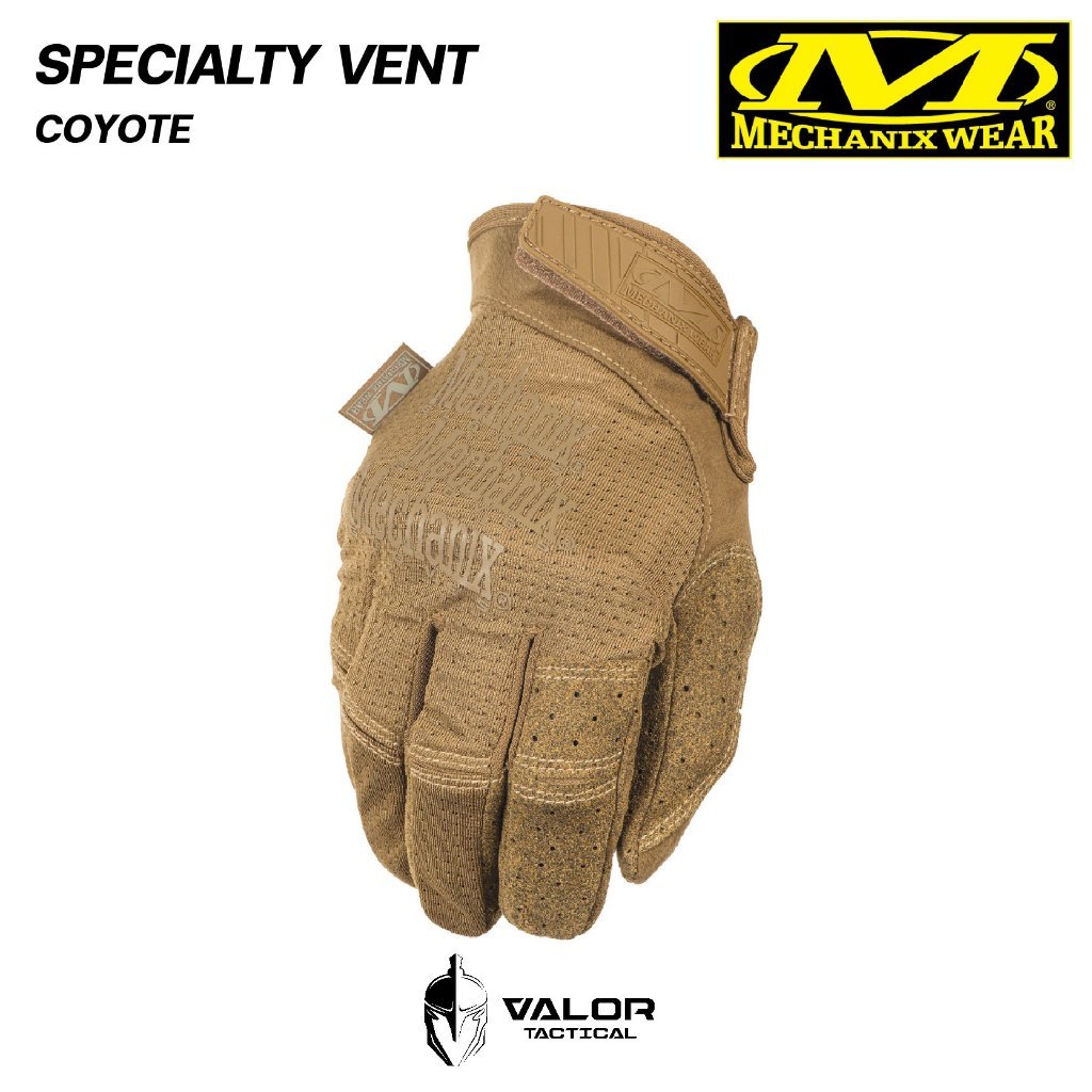 Mechanix Wear - Specialty Vent [Coyote] ถุงมือยุทธวิธี ทัชสกรีน ถุงมือทหาร งานช่าง ขับมอเตอร์ไซต์ เซฟตี้
