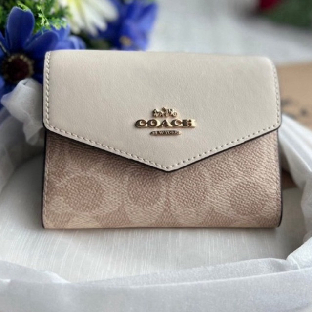 ^_^ ลดเพิ่มทุกวัน:โค้ดคุ้ม Xtra+ส่วนลดร้านค้า^_^พร้อมส่งที่ไทยแท้ 100% COAC H Mini Enve lope Wallet