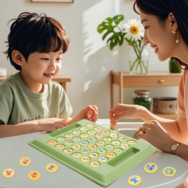 เกมกระดานจับคู่ บอร์ดเกม board game เล่นสนุกฝึกความจำ