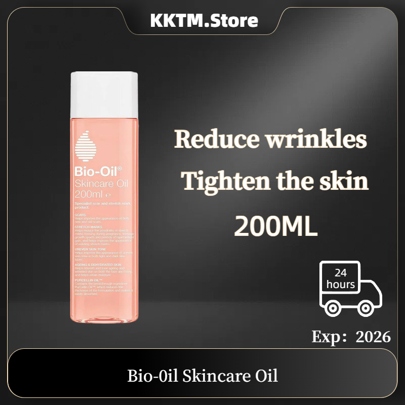 【สองแพ็ค】Bio-0il Skincare Oil 200ml ไบโอออย ลดรอยแตกลาย ผิวแห้ง