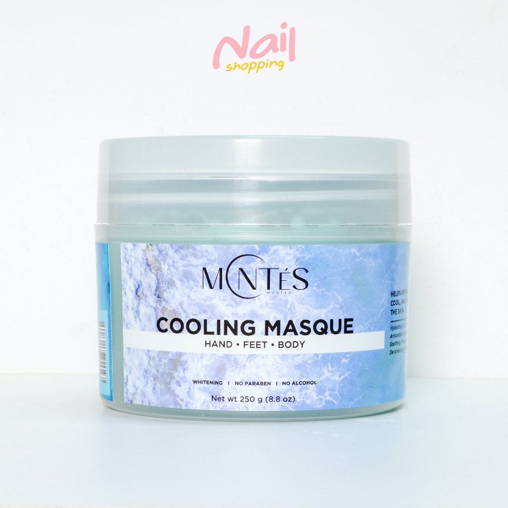 มาสก์โคลน มาสก์ผิว สูตรเย็น Montes Cooling Masque มาสก์มือ เท้า สูตรเย็น