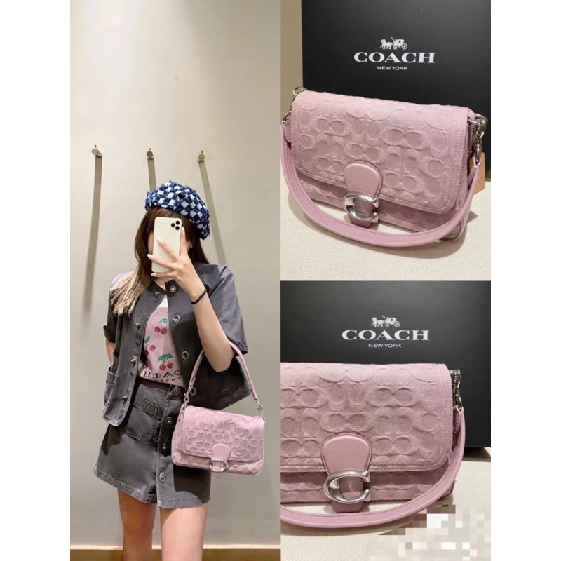 💯ปล่อยโปร ลด 750 บาท🔥C0ach Soft Tabby Shoulder Bag