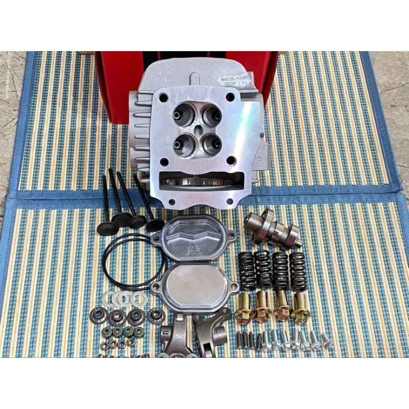 ฝาสูบ4วาล์วW125&ปลาวาฬ57,59,60,64,65,66,67,68พร้อมอุปกรณ์ครบชุด มอเตอร์ไซค์ สินค้าคุณภาพสูง