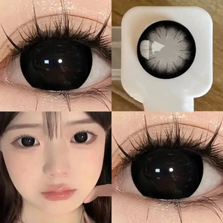 （COD）0.00-5.50คอนแทคเลนส์สีคู่ขนาดเส้นผ่านศูนย์กลาง 14-14.5MM ปริมาณน้ำ 38% สั้น -1.00 ถึง -5.50