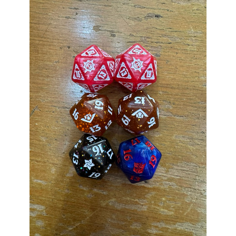 MTG 20 Roll Dices ลูกเต๋า 20 หน้า จากชุด Bundle ครับ