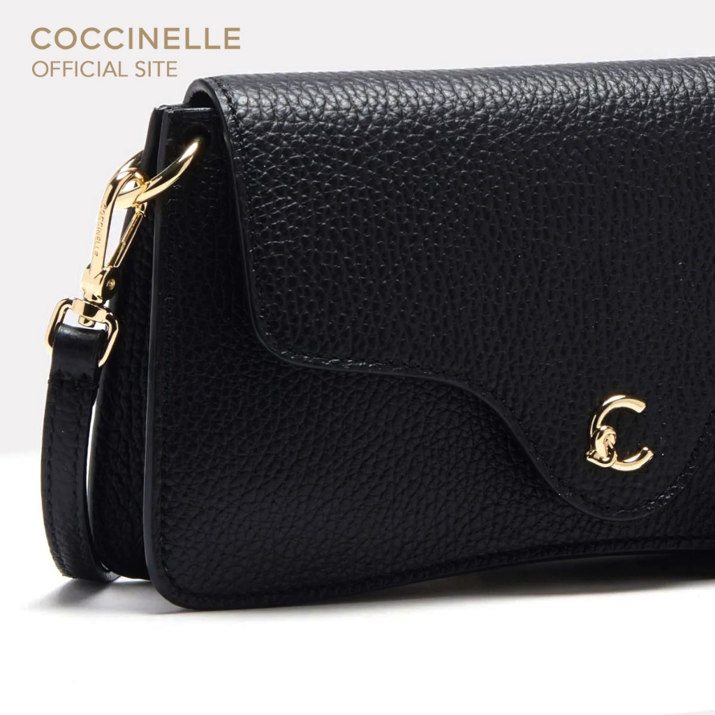 COCCINELLE กระเป๋าใส่โทรศัพท์ รุ่น C-ME I-TECH ACCESSORIES 270101 สี NOIR