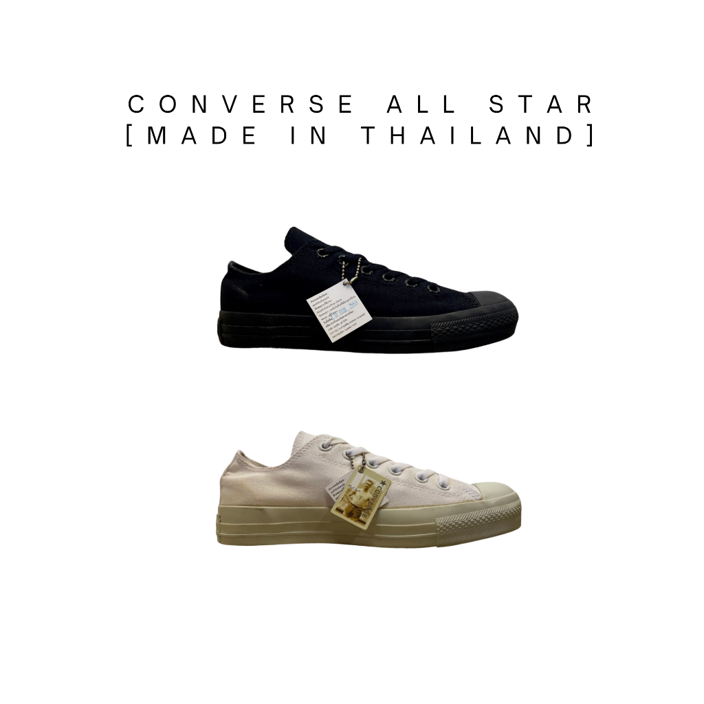 CONVERSE ALL STAR MONOCROME OX MADE IN THAILAND