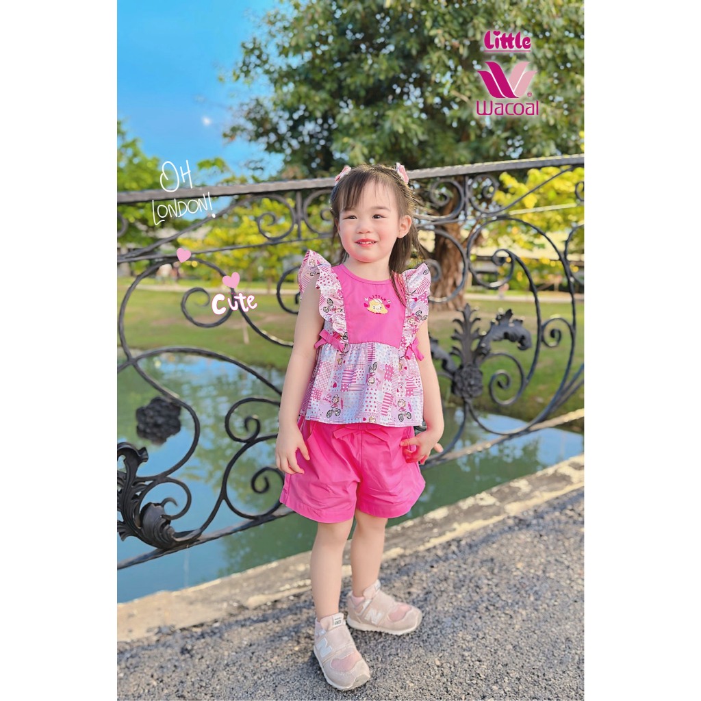 Little Wacoal ชุดเสื้อผ้าเด็กหญิง LB1BB2