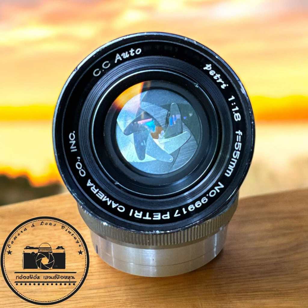 C.C AUTO PETRI 55MM.F1.8+ADAPTER PETRI TO M39 MOUNT