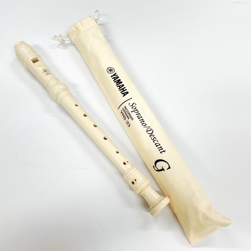 ขลุ่ยยามาฮ่า + แถมฟรีกระเป๋าผ้าYamaha YRS-24B ยามาฮ่า รีคอร์เดอร์  ของแท้!!