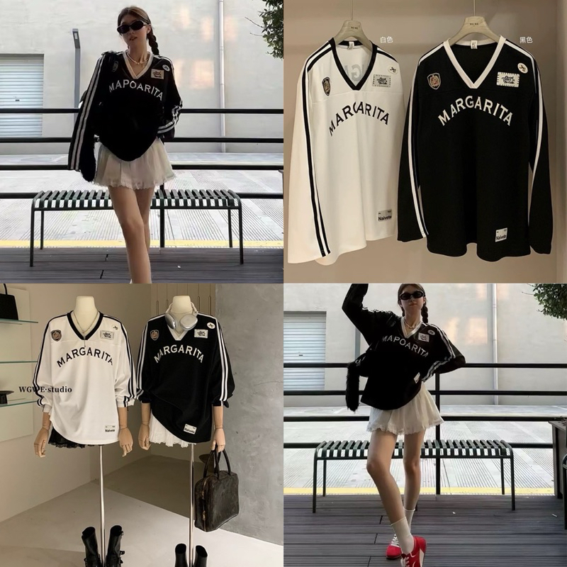 เสื้อบอลMargarita#Wg2568 ผ้าตัวนี้พรีเมียมนะคะ ผ้าดีมากๆๆ งานพรีเมียมเกินบรรยายใส่แล้วดูแพงมากกกกแม่ งานสวยมากๆ