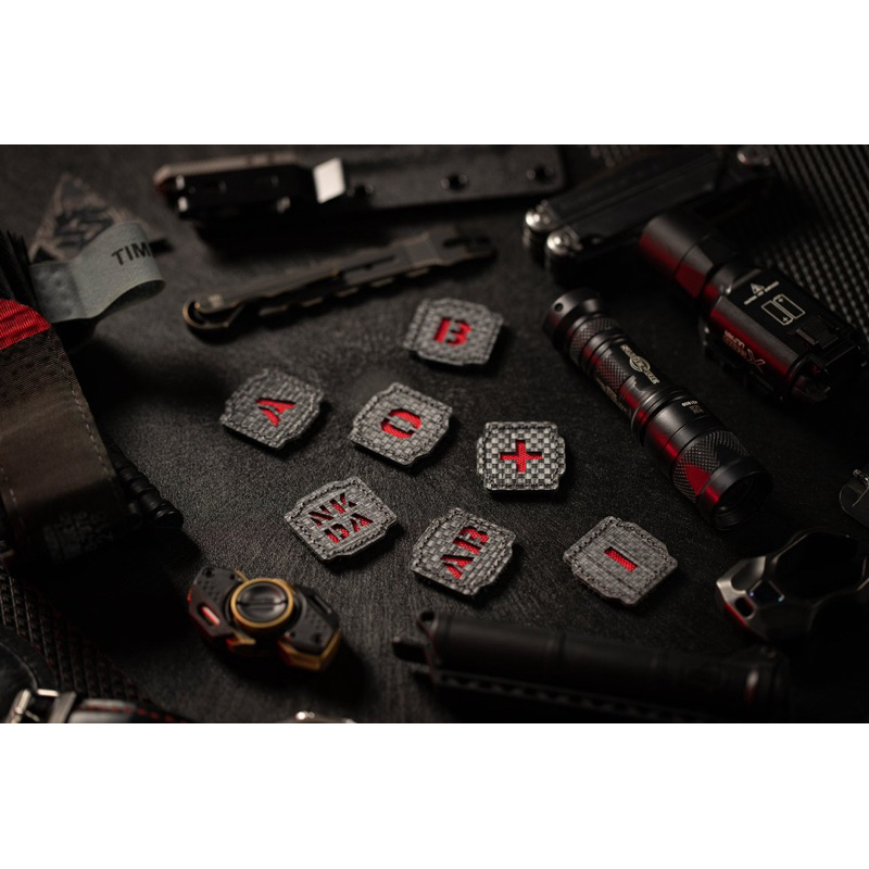 Blood Type Patch ป้ายกรุ๊ปเลือด(งานPSIGEAR)มีพร้อมส่ง