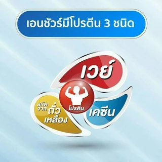 เอนชัวร์ถุงเติมEnsureรสธัญพืชขนาด400กรัมx3ถุงปริมาณ1,200กรัมแถมช้อน1อันของแท้100%#สินค้าล็อตใหม่ตลอด#