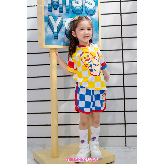 Thelandofvava VNYI1144 ชุดเซ็ตเด็ก BABY SHARK ลิขสิทธิ์แท้จาก vava