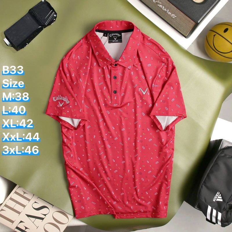 เสื้อตีกอล์ฟผู้ชายคอปกแขนสั้น/CT67