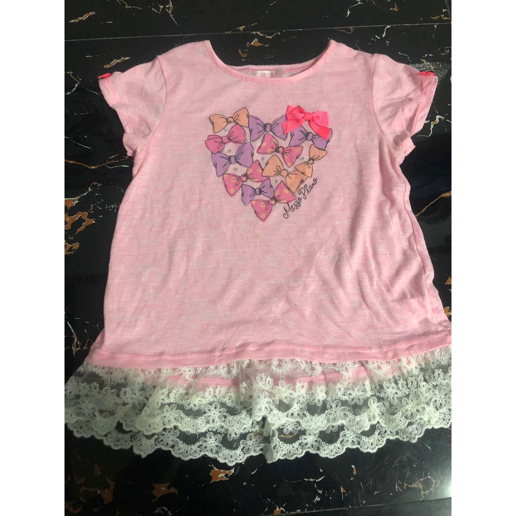 เสื้อ Mezzo Paino Size:140 สีชมพูหวานละมุนมาก