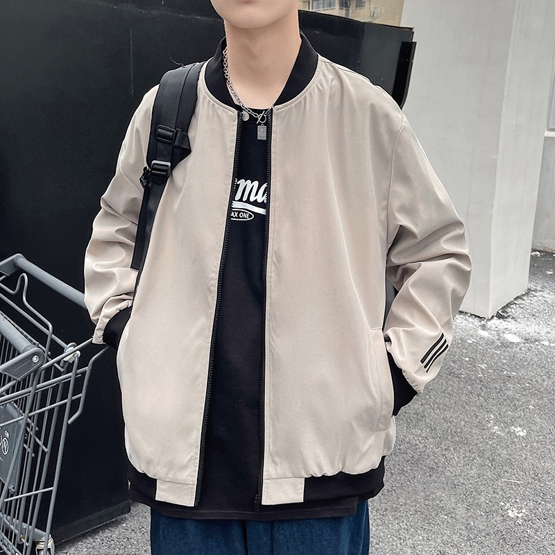 🔥COD🔥 แจ็คเก็ตใหม่ล่าสุดเสื้อแจ็คเก็ตผ้าร่ม กันฝน กันน้ำ ถอดหมวกได้ กระเป๋ามีซิป เสื้อแจ็คเก็ตผู้ชายสไตล์แฟชั่น