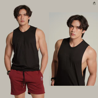 OLIVER MUSCLE เสื้อแขนกุดผู้ชาย ไม่หดไม่ย้วย ใส่วิ่งออกกำลังกาย แบรนด์คนไทย