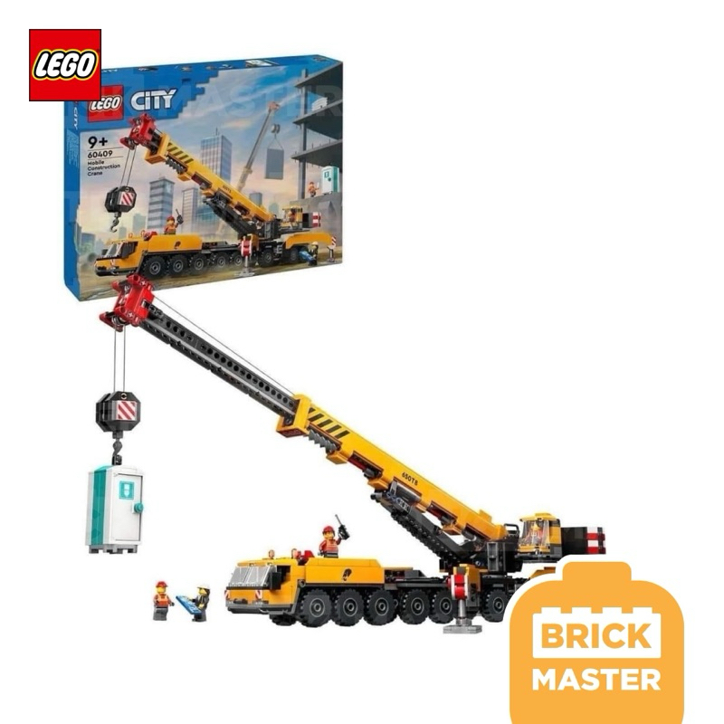 Lego 60409 Yellow Mobile Construction Crane (ของแท้ พร้อมส่ง)