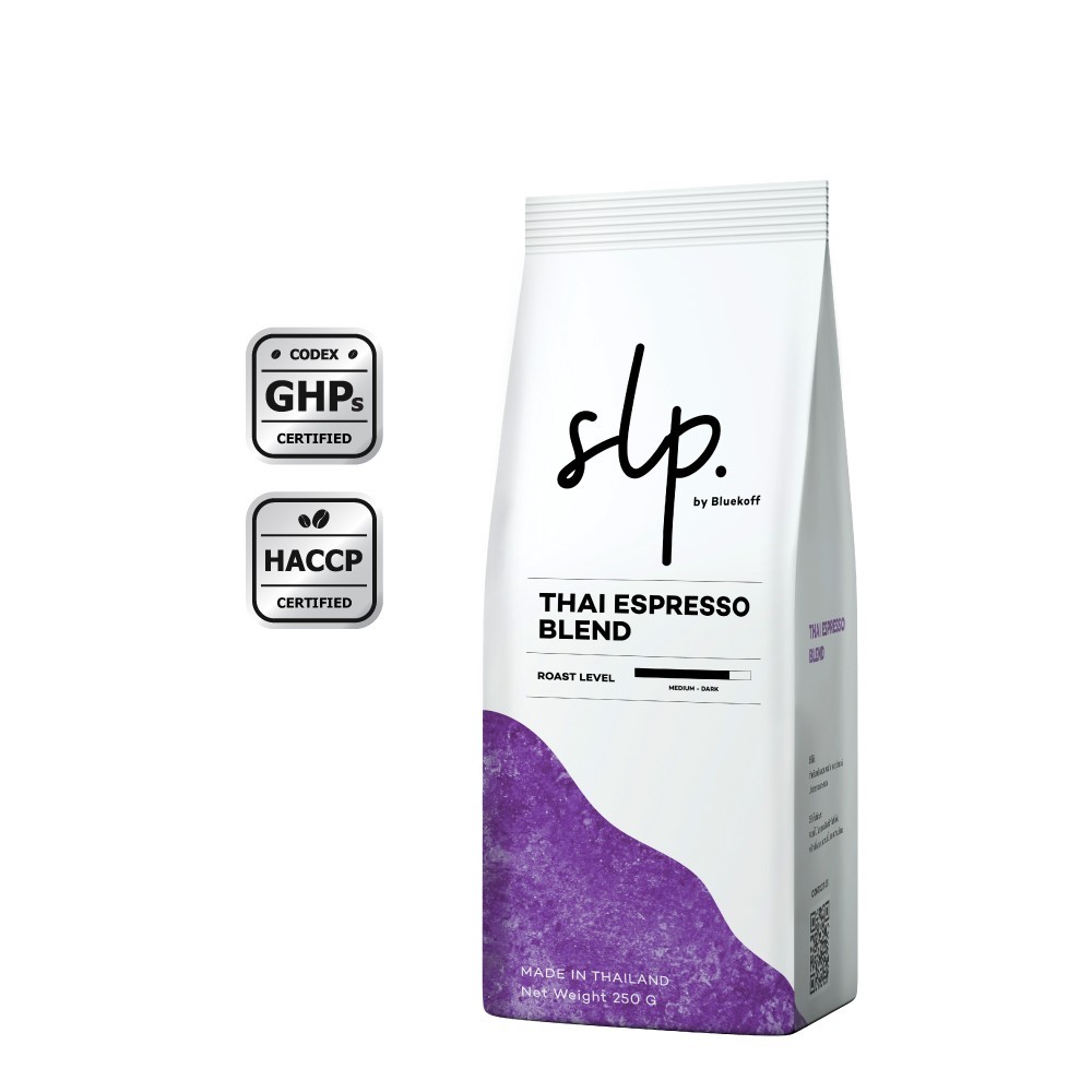 Thai Espresso Blend (Medium-Dark)เมล็ดกาแฟ Slp
