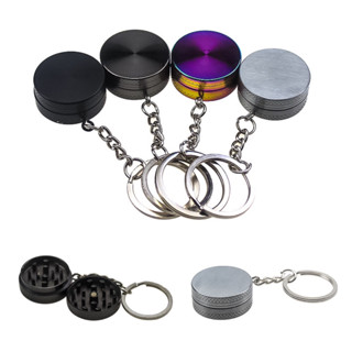 เครื่องบดสมุนไพร ที่บดสมุนไพร 30 mm 2 ชั้น แบบพวงกุญแจ พร้อม…