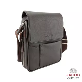 JACOB กระเป๋าสะพายชาย - ขนาด 21x28 cm - ซิปใหญ่ด้านใน 2 ช่อง - รุ่น 70097